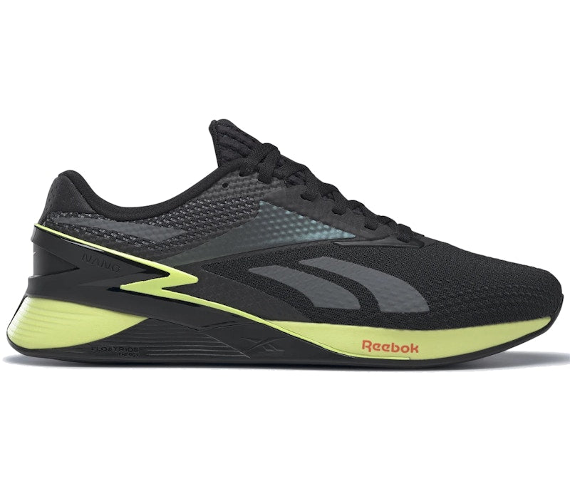 Reebok Nano X3 Black Energy Glow