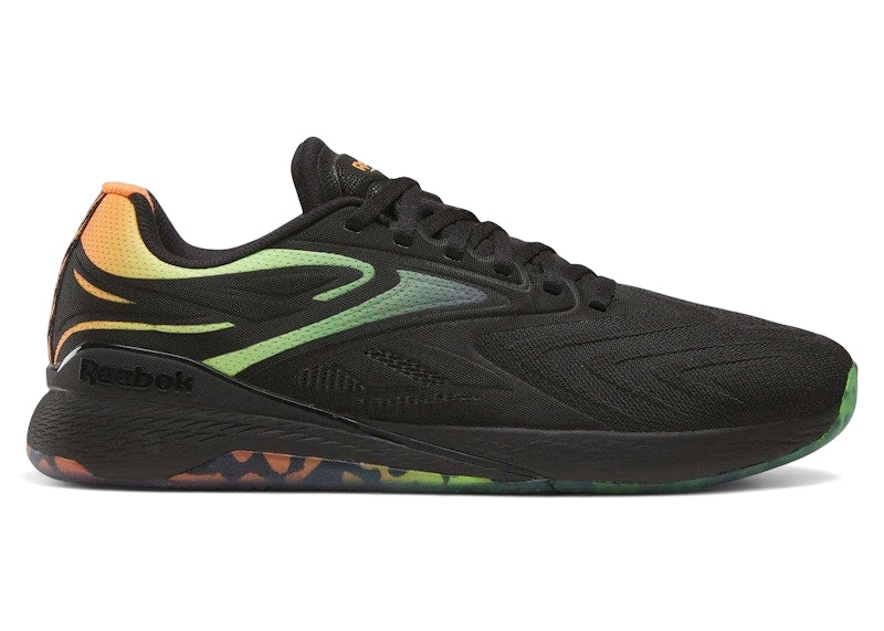 Reebok Nano X5 Edge Black Arena Orange Lime