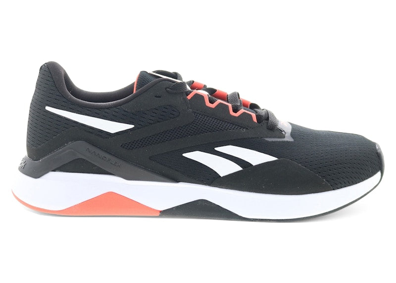 Reebok Nanoflex TR 2.0 Black Orange Flare