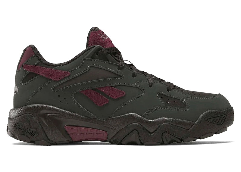 Reebok Preseason 94 Low Grey Black Cherry
