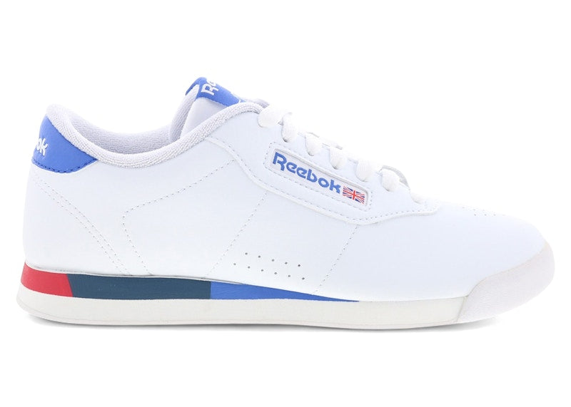 Reebok Princess Fitness White Blue Vector Red (Women's)