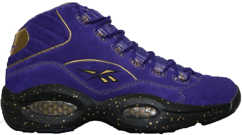 Reebok Question MID Team Purple Black Gold
