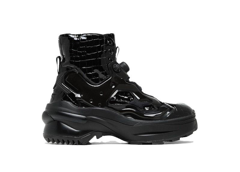 Reebok Tabi Instapump Fury Lo Maison Margiela Triple Black (Women's)