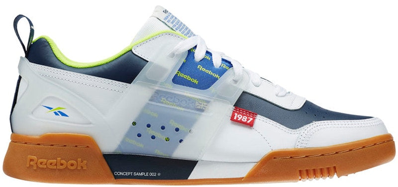 Reebok Workout Plus Altered White Navy