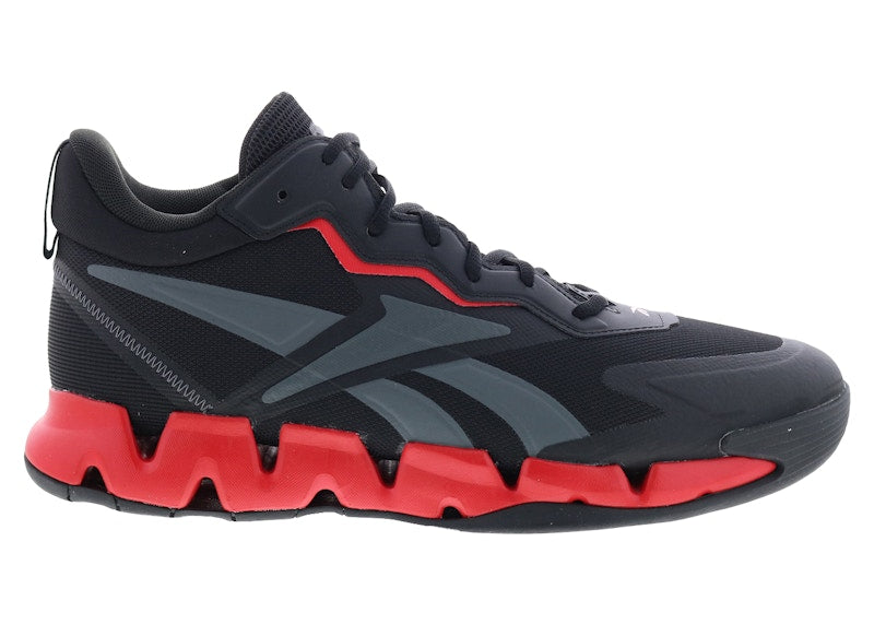 Reebok Zig Encore Core Black Vector Red Pure Grey
