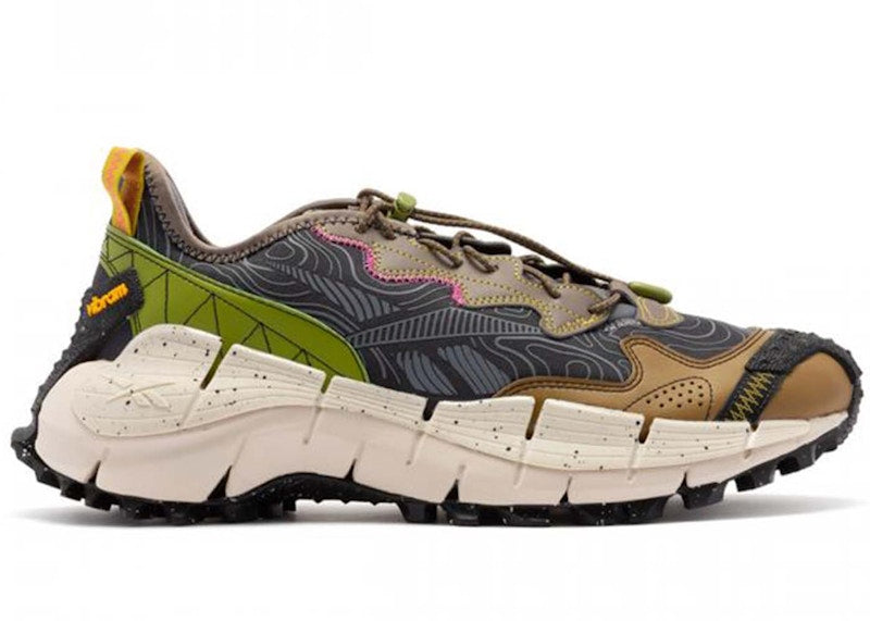 Reebok Zig Kinetica II Edge Brown Green