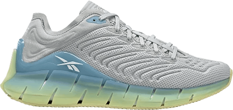 Reebok Zig Kinetica Lemon Glow Fluid Blue (Women's)