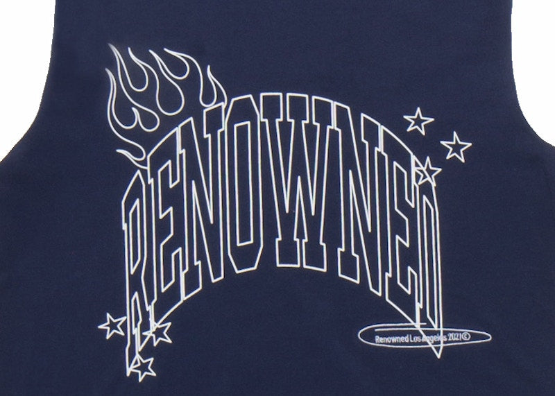 Renowned 2 Tone Craft T-Shirt Navy