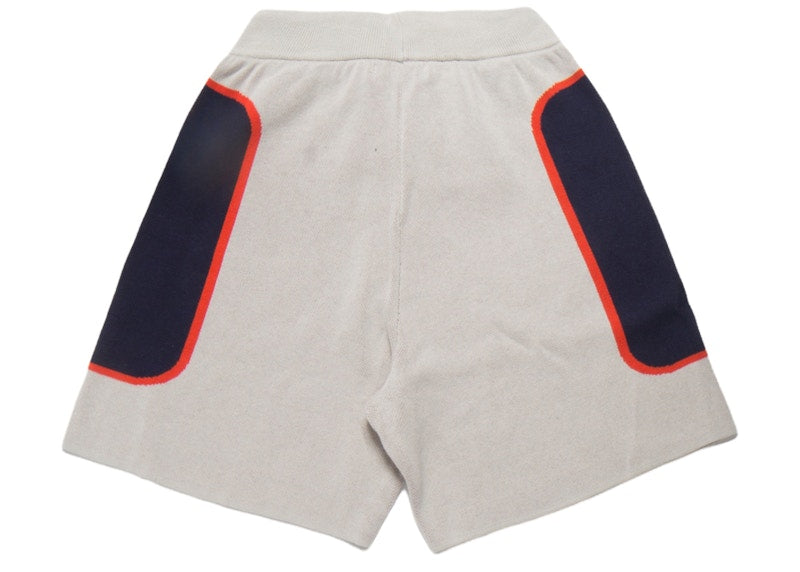 Renowned Boogie Knit Shorts Cream