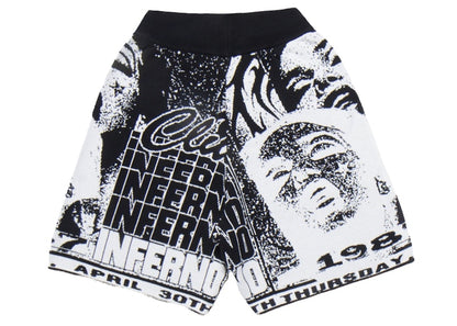 Renowned Club Inferno Knit Shorts Black