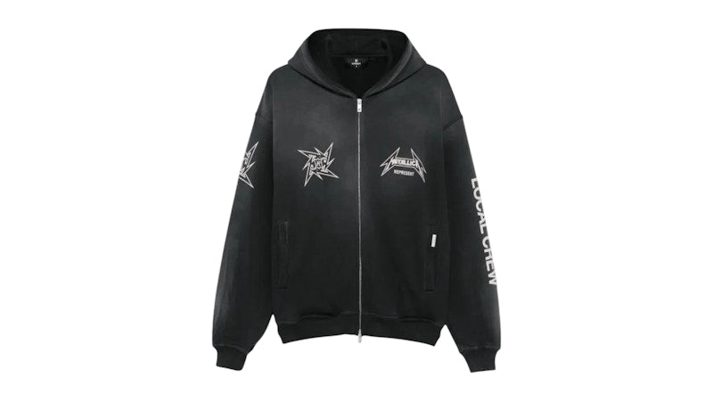 Represent 40 Year Anniversary Zip Hood Black