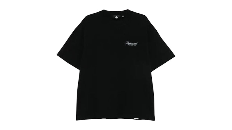 Represent Club Script T-shirt Black