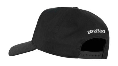 Represent Crest Cap Black