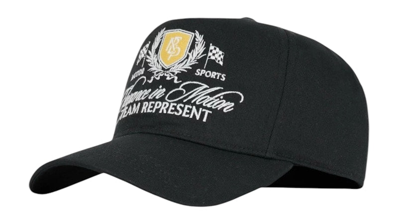 Represent Crest Cap Black