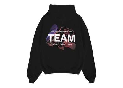 Represent Design Studios Hoodie Black/Multi