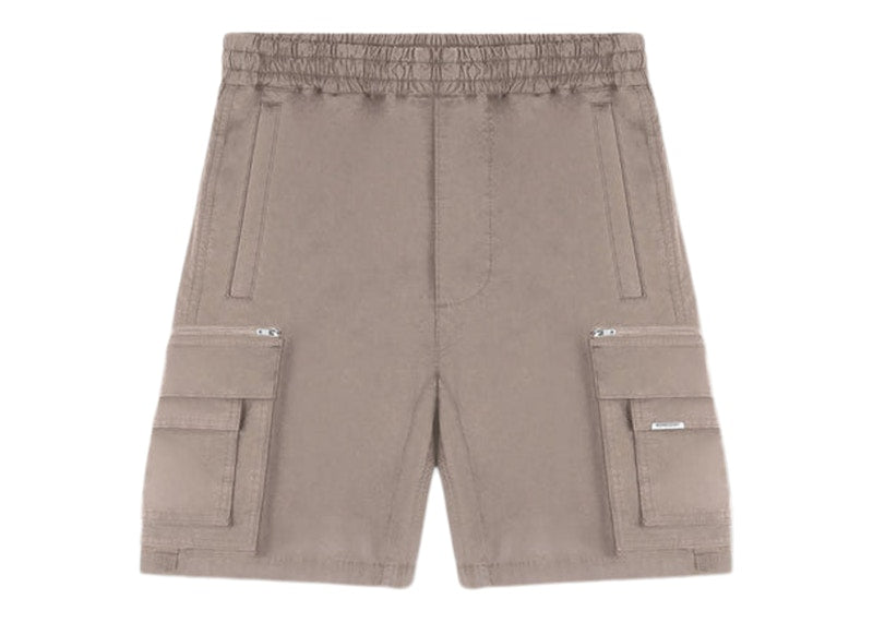 Represent Double Side Pockets Cargo Shorts Stone