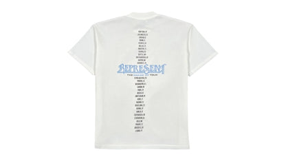 Represent Golden Tour T-shirt White
