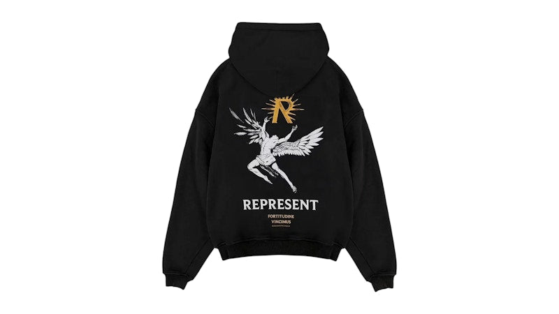 Represent Icarus Hoodie Black
