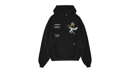 Represent Icarus Hoodie Black