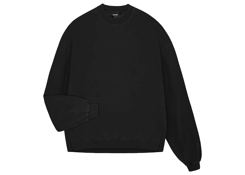 Represent Initial Sweater Jet Black