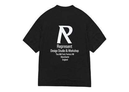 Represent Initial T-Shirt Black