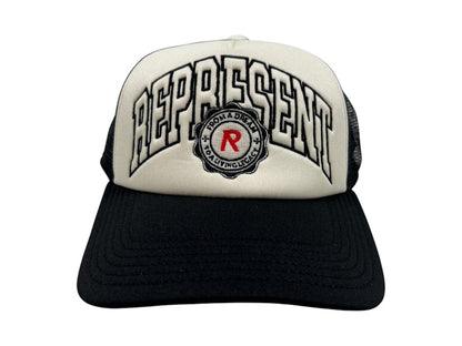 Represent Legacy Crest Cap Antique White