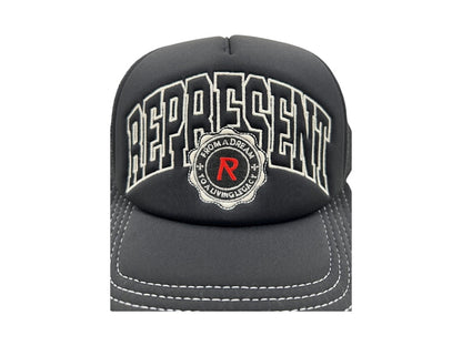 Represent Legacy Crest Cap Black