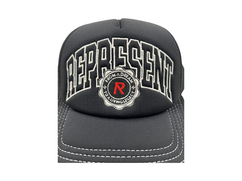 Represent Legacy Crest Cap Black