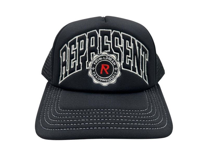 Represent Legacy Crest Cap Black
