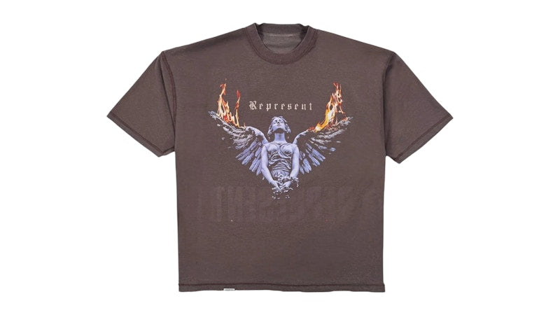 Represent MLM100176-30 Represent Living Legacy Tee Washed Ecru