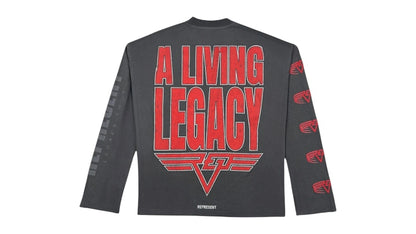 Represent MLM100365 Represent Living Legacy Tour L/S Tee Grey