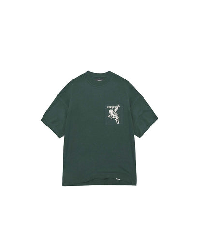 Represent Mascot T-Shirt Shirt Forest Green