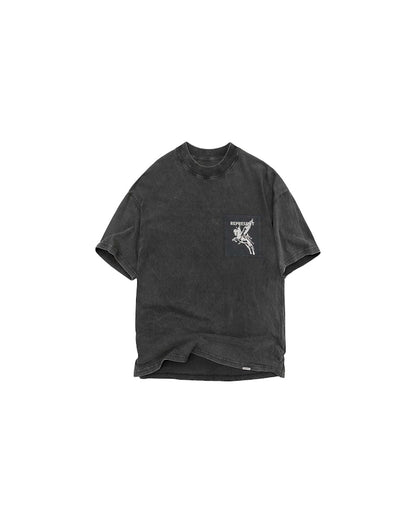 Represent Mascot T-Shirt Shirt Vintage Grey