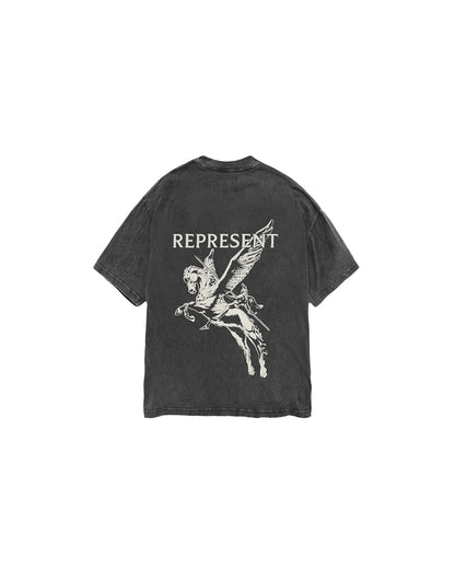 Represent Mascot T-Shirt Shirt Vintage Grey