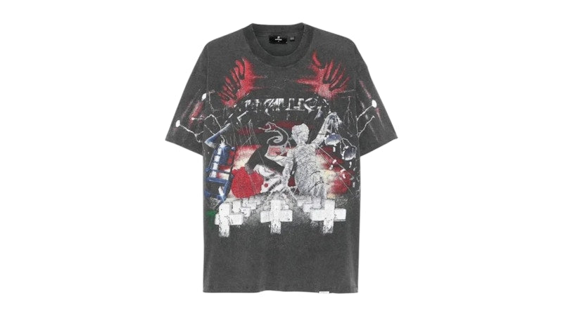 Represent Master Of Puppets Tee Grey