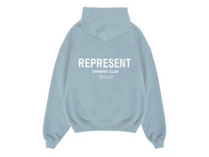 Represent Owners Club Hoodie Powder Blue