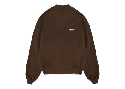 Represent Owner's Club Sweater Brown/White