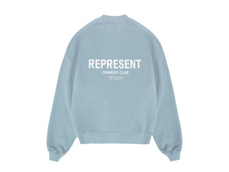 Represent Owners Club Sweater Powder Blue