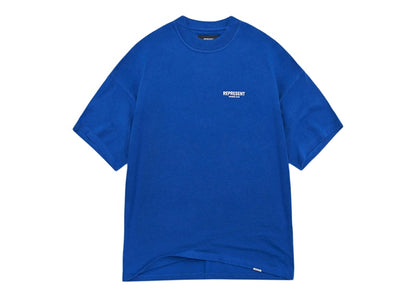 Represent Owner's Club T-Shirt Cobalt Blue/White
