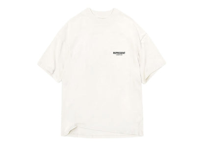 Represent Owner's Club T-Shirt Flat White/Black