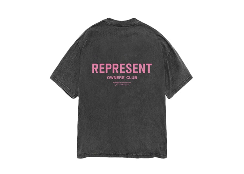 Represent Owners Club T-Shirt Vintage Pink