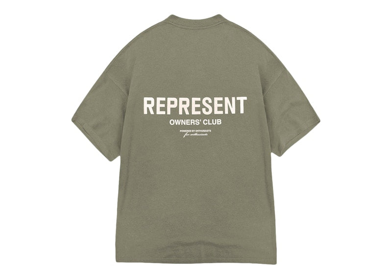 Represent Owners Club T-shirt Olive