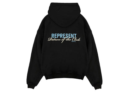 Represent Patron Of The Club Hoodie Black