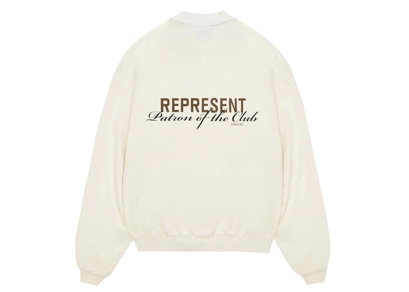 Represent Patron Of The Club Sweater Cream