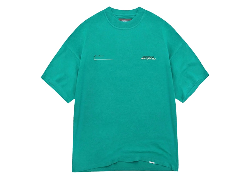 Represent Patron Of The Club Tee Teal