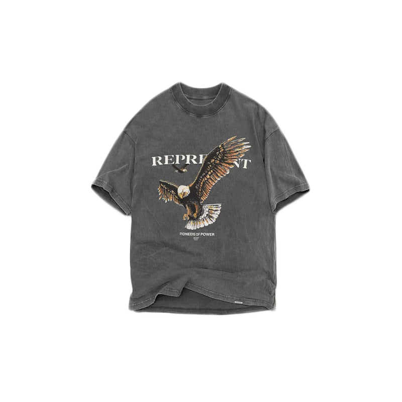 Represent Pioneers Of Power T-shirt Vintage Grey