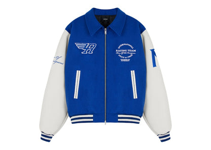Represent Racing Team Varsity Jacket Cobalt