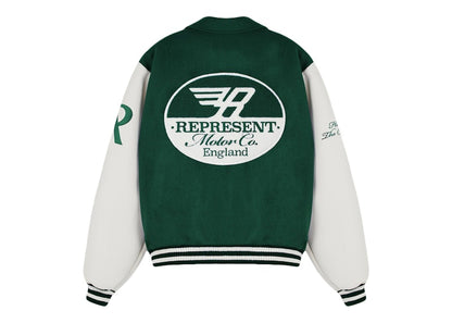 Represent Racing Team Varsity Jacket Racing Green