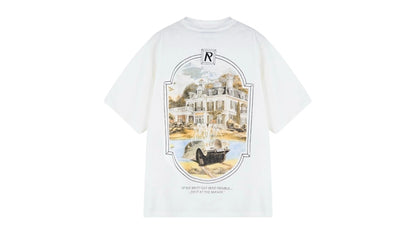 Represent Revere Manor T-shirt Aged White