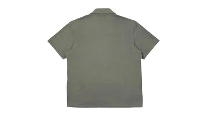 Represent Script Camp Collar Shirt Mid Khaki